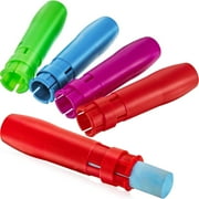Sidewalk Chalk Holders Railroad Chalk Holder Plastic Adjustable Chalk Clip Holder for Teachers Students Office or Classroom